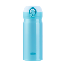 膳魔师（THERMOS） 进口保温杯男女士水杯办公旅行车载不锈钢轻便防漏礼品礼物JNL 352(SKY) 蓝色350ml