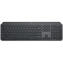 罗技（Logitech）MX Keys 键盘 无线蓝牙键盘 高端办公键盘 超薄 全尺寸 智能背光 深灰色