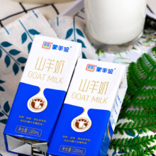 plus会员:蒙羊倌 内蒙古山羊奶200ml×2盒