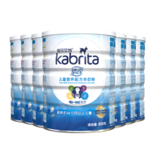 佳贝艾特（Kabrita）学生儿童羊奶粉睛滢4段奶粉荷兰原装进口奶粉营养配方 儿童粉800g*7