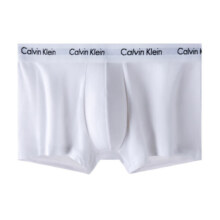 Calvin KleinCK 男士平角内裤套装 3条装 送男友礼物 U2664G 998黑白灰 XL