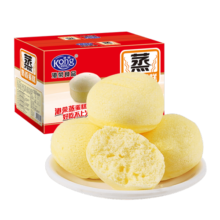 港荣蒸蛋糕奶香900g 面包 零食饼干蛋糕面包早餐食品小点心牛奶礼品盒