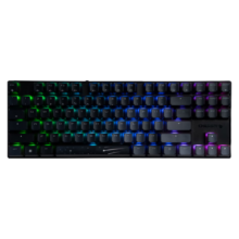 CHERRY樱桃（CHERRY）MX8.2 Xaga曜石 无线键盘三模机械键盘蓝牙键盘 RGB客制化键盘定制灯效 XAGA曜石 黑色-茶轴
