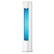 美的（Midea）空调2匹 立式柜机 新能效变频冷暖 圆柱空调立柜式 客厅空调 落地式  智能家电以旧换新 2匹 三级能效 风酷 升级大风口 51MJC3