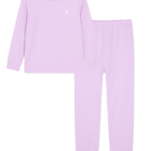 HAZZYS 哈吉斯 女童圆领舒适家居服套装