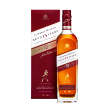 尊尼获加（JOHNNIE WALKER）15年雪莉版苏格兰调和型威士忌 洋酒 700ml 雪莉版