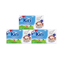百亿补贴：KIRI凯芮烘焙奶油奶酪进口芝士200g 蛋糕轻乳酪 烘焙原料 奶油奶酪200g*3