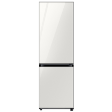 三星（SAMSUNG）333L双门冰箱 BESPOKE缤色铂格 嵌入式冰箱 智能变频 全环绕气流 RB33R300435/SC(光晕白）