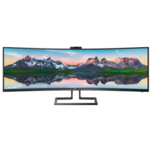 飞利浦（PHILIPS） 49英寸32:9睿景超宽带鱼屏 HDR400 双2K Type-C65w 电脑显示器 显示屏 499P9H1