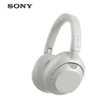 PLUS会员：SONY 索尼 ULT WEAR 重低音头戴式降噪蓝牙耳机 米白