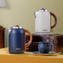 THERMOS 膳魔师 EHA-1323A 伦敦早餐复古系列电热水壶 1.7L