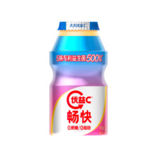 plus会员:蒙牛（MENGNIU）优益C益生菌乳饮 100g×5瓶×2排＊6件（买二赠一）