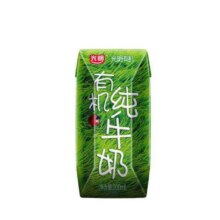 PLUS会员：Bright 光明 有机纯牛奶200mL*20盒量贩装