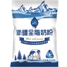 需首购、PLUS会员: 西牧天山  新疆全脂成人奶粉 500克