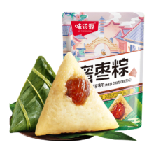 88VIP:味滋源真空蜜枣粽100g*2只装嘉兴风味粽子端午节方便速食代餐早餐