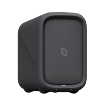 极空间Z2pro 4G双盘位NAS网络存储四核 希捷酷狼 个人家庭私有云服务器 远程共享数据备份网盘 Z2pro-4G水墨黑 单机无硬盘