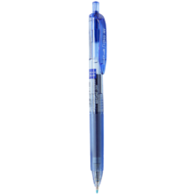 三菱（uni）UMN-105按动中性笔 0.5mm双珠啫喱笔财务用耐水耐晒签字笔((替芯UMR-85) 蓝色 单支装