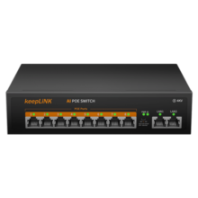 keepLINK KP-9000-16G/1千兆16口交换机企业网线分流器工程监控网络分线器