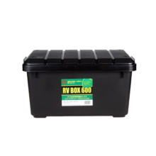 爱丽思（IRIS）汽车收纳箱储物箱 RV600 40升 PP树脂材料 黑色