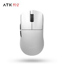 PLUS会员：ATK 烈空F1 有线/无线双模鼠标 F1 PRO白（45g±2g）