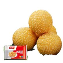需首购、PLUS会员: 千味央厨 芝麻球豆沙馅 260g（12个）