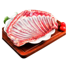 鲜伊人 内蒙古羔羊排  新鲜羊排烧烤火锅食材羊排新鲜羊排骨羊助排 精选羊排3斤装