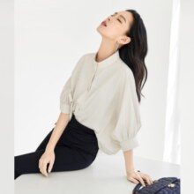 DUIBAI 对白 女式中袖衬衫 DDC073M