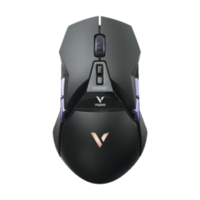 雷柏（Rapoo） VT950PRO升级版 双模无线充电游戏鼠标 原相3395游戏引擎 支持4K回报率 11键可编程 超长续航