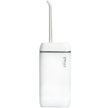 英普利电动冲牙器便携洗牙器水牙线牙齿清洁器口腔正畸冲洗器M6PLUS 送男女朋友中秋节礼物 珠光白冲牙器含2支标准喷嘴加收纳袋