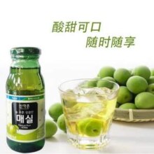 韩国农协 原装进口青梅饮品 180ML*12瓶