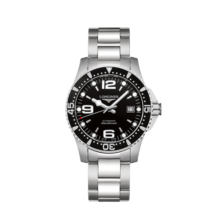 浪琴（LONGINES）瑞士手表 康卡斯潜水系列 机械钢带男表 L37424566