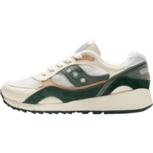 Saucony【吴念真推荐】索康尼SHADOW6000复古运动休闲鞋情侣款春季运动鞋 白绿5【吴念真推荐】 38