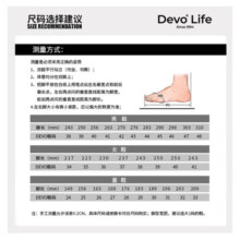 Devo Life的沃软木鞋男女同款时尚包头鞋春夏情侣拖鞋女士休闲外穿拖鞋3624 灰色反绒牛皮 36