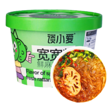 plus会员:谈小爱（TANXIAOAI）藤椒风味宽宽粉 93g
