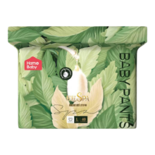 家得宝（homebaby）蚕丝蛋白拉拉裤L码40片 5-10kg*2件