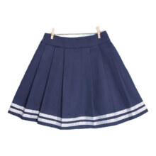 ROMON 罗蒙 女童学院风百褶裙 夏季半身短裙