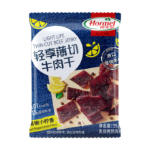 荷美尔（Hormel）轻享薄切牛肉干/萨拉米肠办公室休闲零食牛肉干肉铺网红零食 撩心小辣 35g *10包