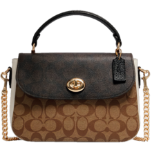 蔻驰（COACH）女包奢侈品MARLIE邮差包手提斜挎包C1563【品牌直供】