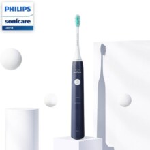 飞利浦(PHILIPS) 电动牙刷成人情侣电动牙刷声波震动软毛净力刷2种模式 星空蓝HX2431/06