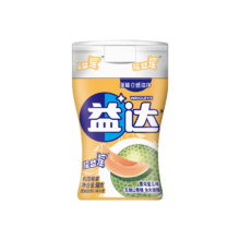 plus会员、需首购:益达(Extra)无糖口香糖哈蜜瓜味约70粒/瓶 木糖醇口香糖糖果零食