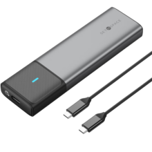 SETMSPACEM.2固态硬盘盒NVME&SATA双协议USB3.2GEN2移动固态ssd硬盘盒适用笔记本电脑苹果15外接SSD机械硬盘 【10Gbps】NVME协议 配数据线