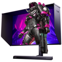 飞利浦27英寸NanoIPS出厂校准4K144Hz 1ms环景光HDR600 TypeC HDMI2.1电竞显示器DTS音效红点奖279M1RVE