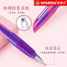 思笔乐（STABILO）小学生三年级专用钢笔儿童练字套装学生钢笔四到六年级墨囊墨水礼物定制CN5034-10-41