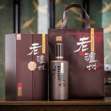 泸州老窖出品，老泸州 韶光年华 52度浓香型白酒500mL*2瓶礼盒装