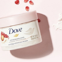 Dove 多芬 石榴籽乳木果冰淇淋磨砂膏 298g 赠多芬樱花沐浴露400g