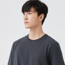 京东京造 男士圆领短袖T恤 6941592771401 深灰 XXL
