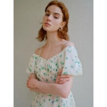 PEACEBIRD WOMEN 太平鸟女装 夏季法式碎花连衣裙气质收腰短款肌理裙子女士
