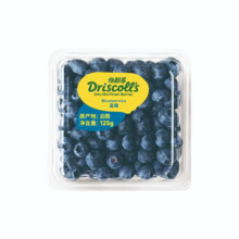 plus会员：怡颗莓Driscoll’s 云南蓝莓 原箱12盒礼盒装 125g/盒