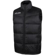KELME /卡尔美马甲 足球训练运动棉背心男秋冬定制男女保暖棉服外套 8261MJ1007黑色 L