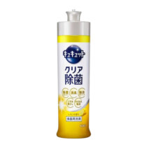 花王（KAO）果蔬餐具清洗剂去油污渍农残除味易漂护手洗洁精 柠檬香240ml